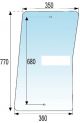 Steklo spredaj spodaj (pri nogah) LEVO/DESNO UTB 643DT FORTE TIP SBKL (10256)