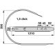 Posnemalec balirke CLAAS ROLLANT 42,45,46,66,160; QUADRANT 1100,1150,1200,2100 (12695)