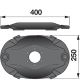 Kosilni disk kosilnice CLAAS DISCO 2650,2700,300,3050,3100,3450,8550,8700;COUGAR 1400; DIRECT DISC 520 CONTOUR/COMFORT (12607)