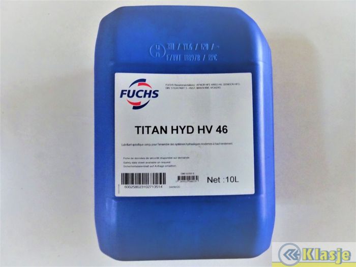 Huile Hydraulique Fuchs Titan Hyd HV 46